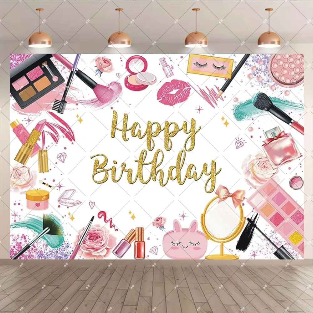 女性のためのピンクのパーソナライズされたバナーの背景,美容, - Beauty Makeup Studio のレビューと価格