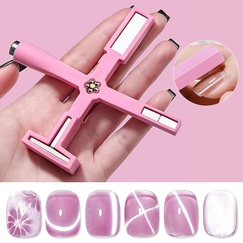 5 in 1パターンネイルマグネットキャッツアイエフェクトサ - Uv Nail Lamp のレビューと価格