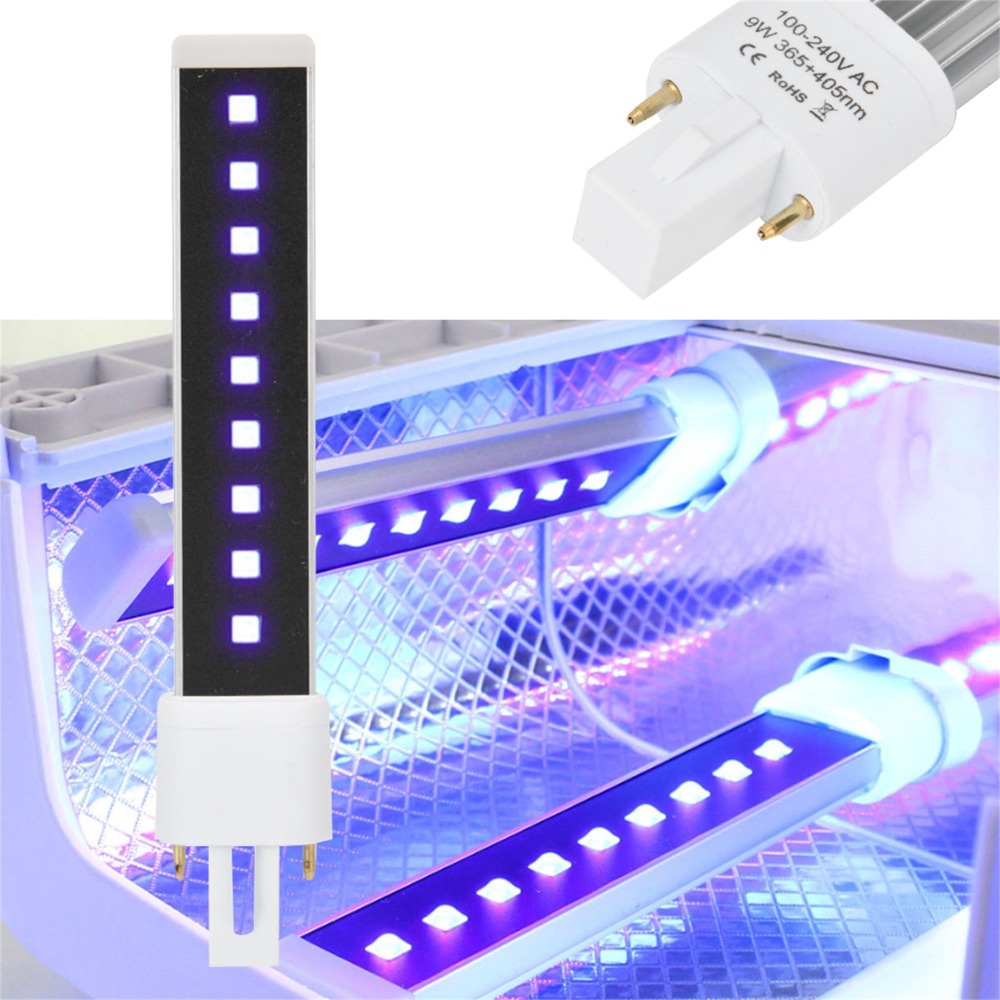 365+405nmダブルライトソースネイルジェル硬化乾燥機ラ - Uv Nail Lamp のレビューと価格