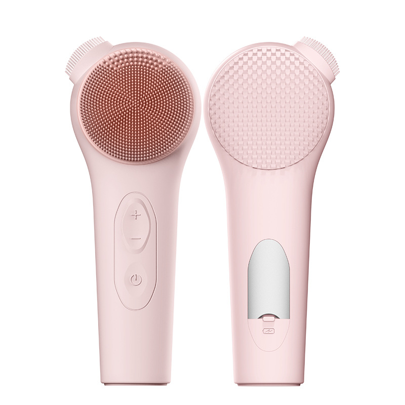 携帯型電動洗顔器 シリコン製スクラブ 毛穴洗浄 マッサージ機 - Electric Face Cleanser Brush のレビューと価格