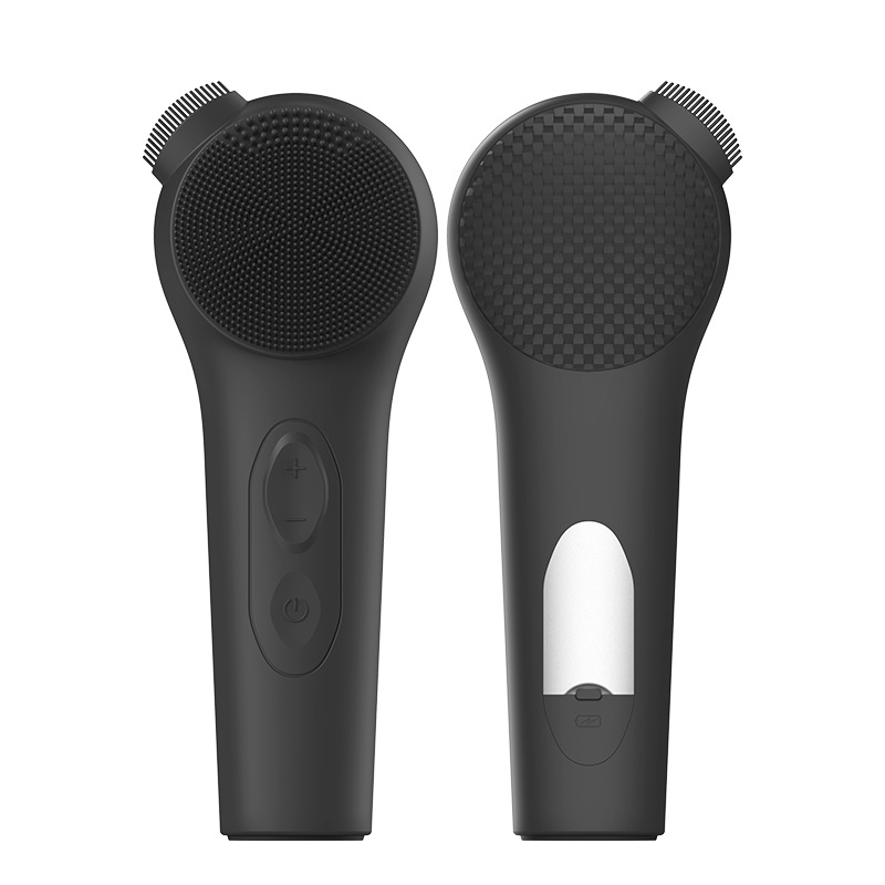 携帯型電動洗顔器 シリコン製スクラブ 毛穴洗浄 マッサージ機 - Electric Face Cleanser Brush のレビューと価格