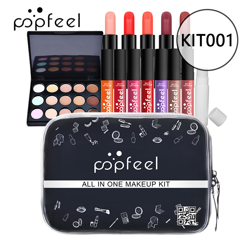 POPFEEL メイクアップフルキット 女性用メイクアップセ - Huda Beauty Makeup Kit のレビューと価格