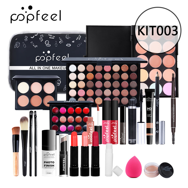 POPFEEL メイクアップフルキット 女性用メイクアップセ - Huda Beauty Makeup Kit のレビューと価格