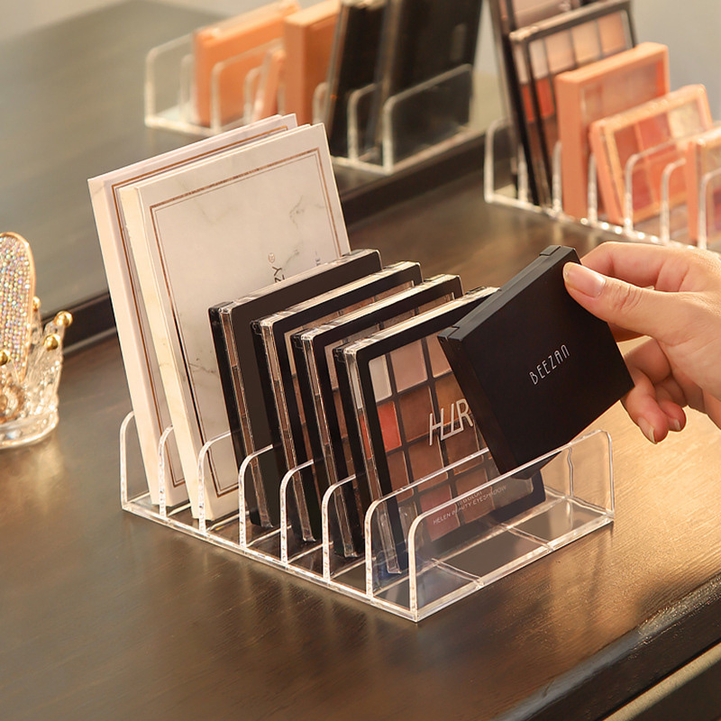 7 コンパートメントメイクアップオーガナイザーデスクトップア - Beauty Makeup Palette のレビューと価格